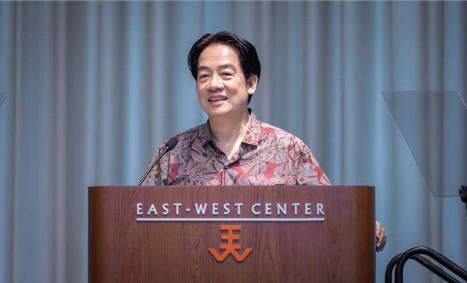 赖清德总统。（取自林佳龙脸书）