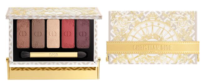 京站1F DIOR的「迪奥精致眼影盘（金灿凡尔赛限量版）」，推荐价2970元。（京站提供／朱世凯台北传真）