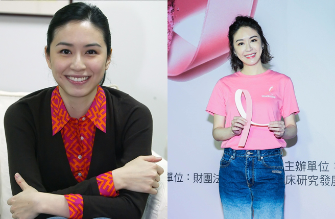 蔡依珊保养得宜，17年前（左）跟现在外型没有多大改变。（图／中时资料照）