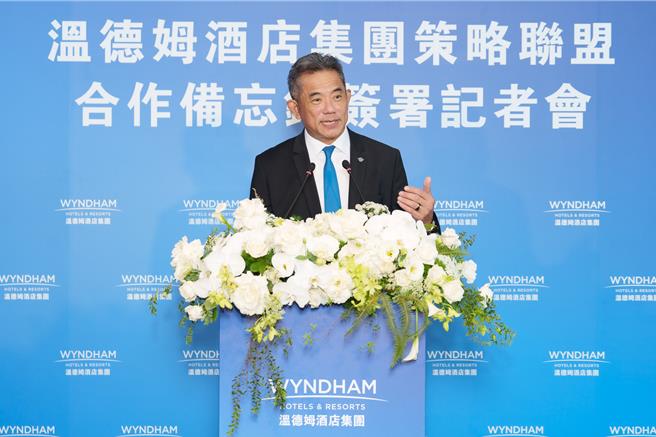溫德姆酒店集團亞太區總裁黃俊安。（溫德姆提供）