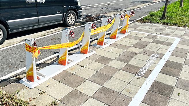台东县环保局第一阶段设置14站租赁站、140辆YouBike车辆，预计于下周四（12日）正式启用。（萧嘉蕙摄）