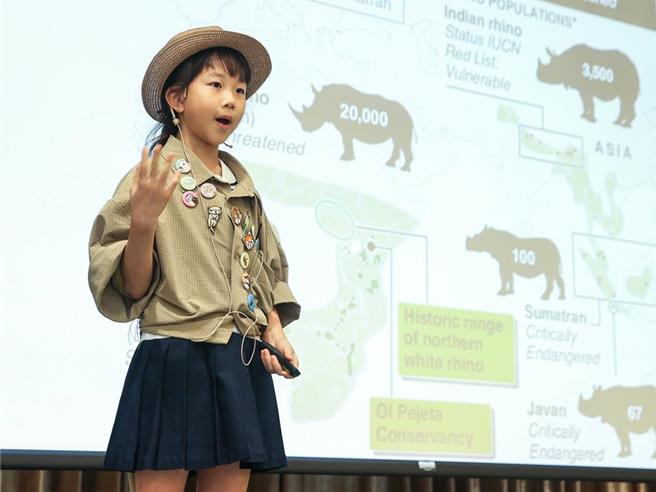 六福永续奖号召全台国中小生共同参与，希望透过参赛者参与动物保育的倡议，唤起师长们关注孩子的永续素养与创新能力。（粘耿豪摄）