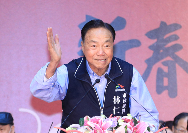 台中市前議長林仁德（圖）病逝，享壽88歲。（中時資料照，林欣儀攝）
