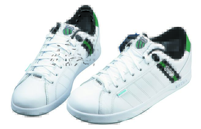 Global Mall新北中和店推K-SWISS「Lundahl Lth WP 防水運動鞋」，原價3280元，會員獨享價1990元。（Global Mall提供）