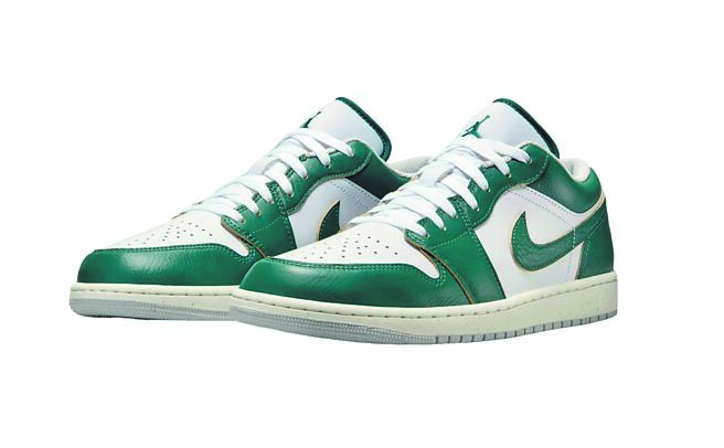 Global Mall新北中和店推NIKE「AIR JORDAN 1 LOW休閒鞋」，原價3800元，會員獨享價3040元。（Global Mall提供）