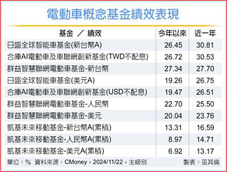政策利多 電動車概念股看旺