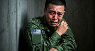 陸官學長摸胸、強吻喊「幫我打手槍」 學弟忍到早上崩潰逃跑