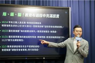 再爆海科館霸凌內幕  國民黨轟教育部比勞動部更沒人性