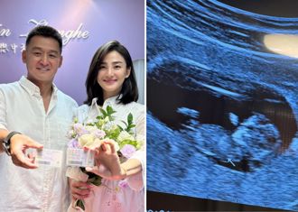 46歲洪小鈴與張天霖登記結婚 雙喜臨門宣布懷孕「升格人母」