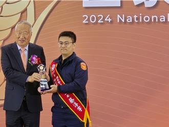 「警界金馬獎」82組國家警光獎英雄表揚！桃警蔡淳宇勇擒歹徒感動全場
