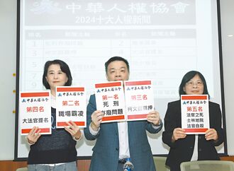 藍轟實質廢死 綠嗆消費死刑 10大人權新聞 死刑存廢居冠