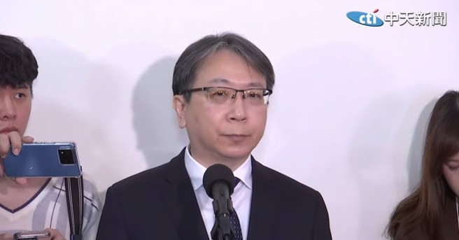 國安局長蔡明彥回應。（取自中天新聞）