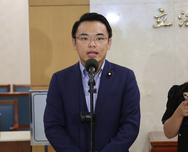 立委洪孟楷。（资料照/姚志平摄）