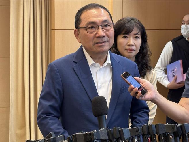 侯友宜強調，要關心目前仍在韓國旅遊的國人之安全。（高鈞麟攝）