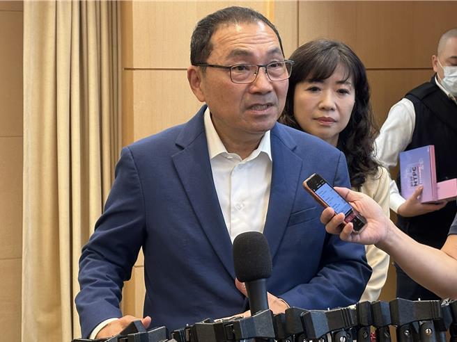 《财政收支划分法》与《地方制度法》与现实脱节，新北市长侯友宜说，《财划法》要与时俱进，暸解时代的变迁。（高钧麟摄）