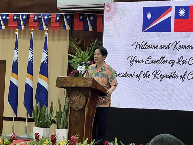 韩国戒严风波 赖清德在友邦说话了。（曾薏苹摄）