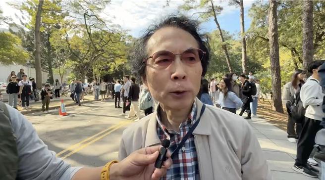 清大榮譽講座教授小笠原欣幸表示，兩岸交流是自然的，但是如果要推動兩岸交流的話，中共應該停止對台灣的打壓。（王惠慧攝）