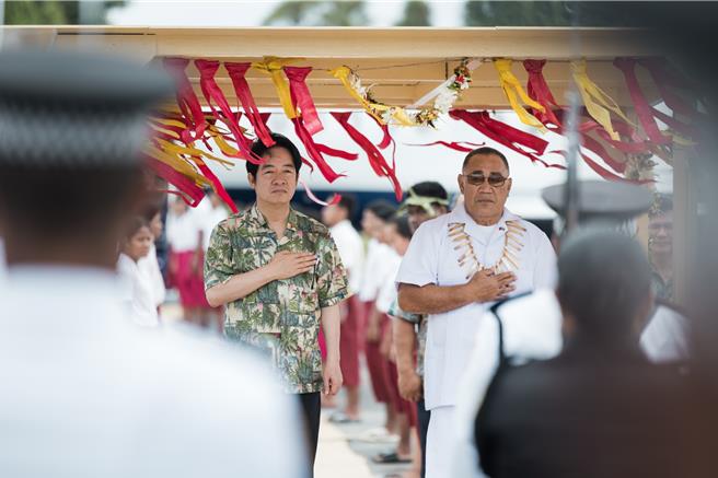 赖清德访吐国：签署深化伙伴关系联合公报 开创合作新篇章。（随团媒体提供）