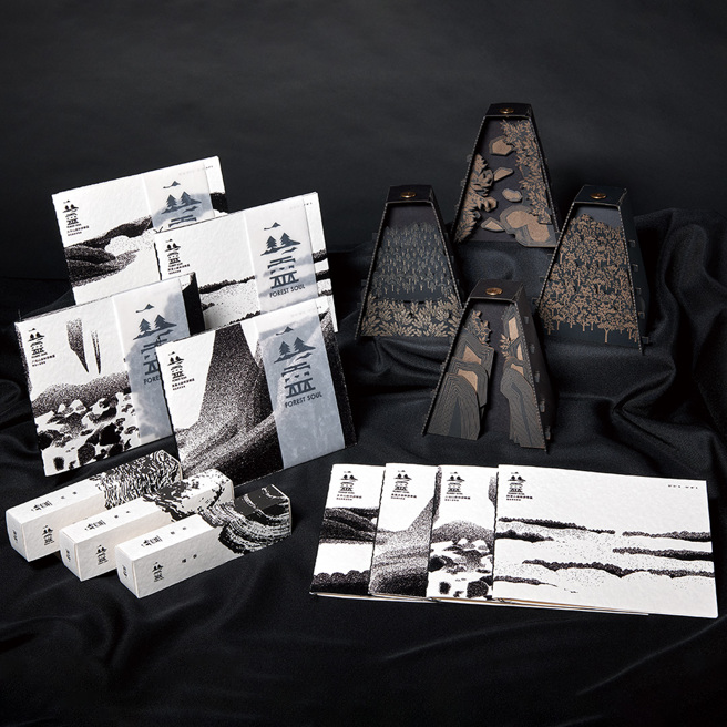 2024臺湾国际学生创意设计大赛视觉设计类佳作奖「森灵」。(照片/中国科大提供)