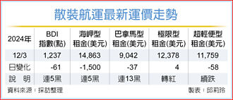 市场观望气氛浓 散装航运短空长多