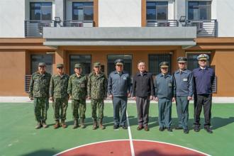 國防副部長視導金門駐軍 徐衍璞：勉精進本務