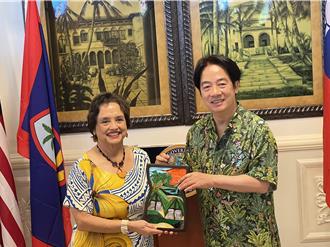 赖清德将离开关岛  罗森伯格祝福行程成果丰硕