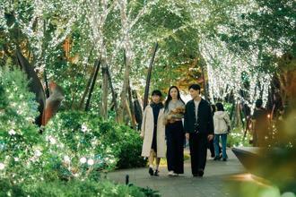 台中草悟圣诞村璀璨精彩 音乐咖啡美食点亮梦幻氛围