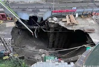 陸深江鐵路施工突坍塌！驚人畫面曝：13人失聯