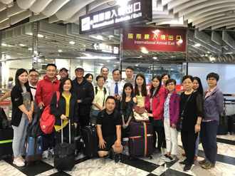 香港快運首航花蓮    直航開啟兩地友誼新篇章