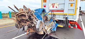 台61線大園段3車追撞 3死1傷