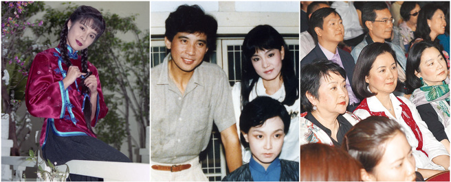 琼瑶成功捧红岳翎、秦汉、曾亚君、刘雪华、甄珍、汪玲、林青霞。（中时资料照）