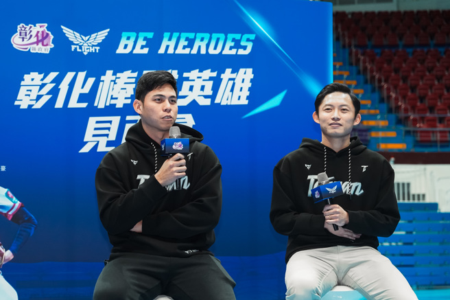 中华队12强国手陈冠伟（左）、江国豪（右）。（主办单位提供）