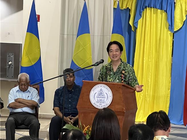 赖清德6日出席「台帛海上救援联合操演」。曾薏苹摄