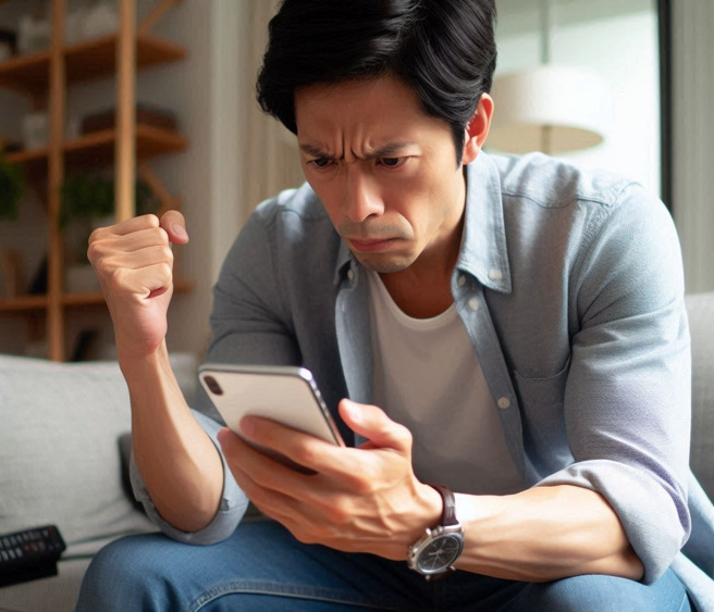 小伟发现云端照片后大为震惊，并回忆起妻子曾因外遇被举报一事，渐渐察觉婚姻关系早已岌岌可危。（示意图、与本案无关／AI生成）