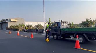 丰原警防制酒驾专案勤务 大白天就出击取缔