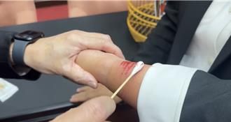 影》朝野再為選罷法修法大打出手  綠委擦傷濺血