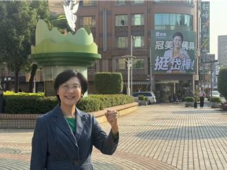 林岱桦挂首面竞选看板选这区  宣示要振兴商圈提3策略