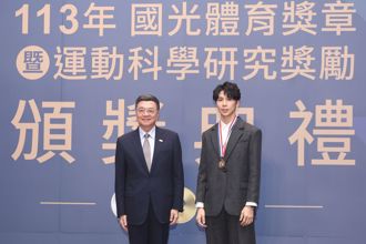 國光獎章頒獎》林郁婷想用獎金回饋拳擊 教練笑回：不需要