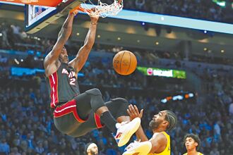 NBA》詹皇紀錄夜 湖人遭熱火慘電