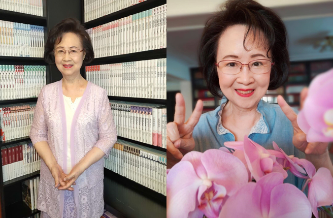 琼瑶4日在家中过世。（图／翻摄自琼瑶脸书）