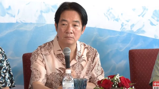 总统赖清德。（取自直播）