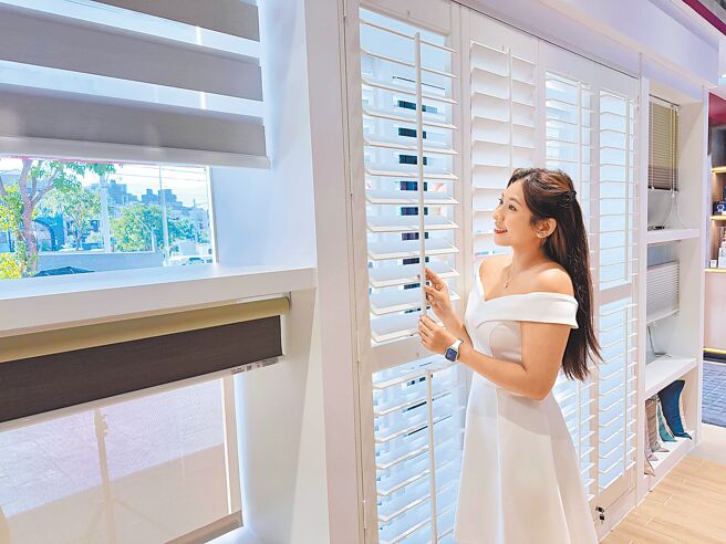 大成鋼隆美家居進駐全國電子淡水生活概念店，現場有室內設計師提供窗簾、廚衛裝潢和選購生活家電的專業建議。（古明弘）