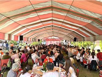 基金會攜手興大附農、善心企業！與百位弱勢長輩圍爐