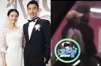 赵又廷人呢？高圆圆遭目击「熊抱流浪汉」 下秒狗仔融化了：好甜