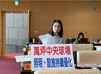 中央球場照明不足 中市運動局允明年「大放光明」