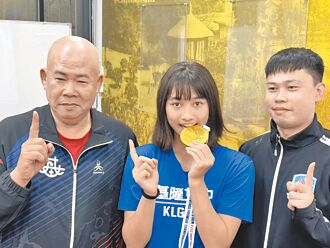 基隆 二刀流林侑萱 跆拳世錦賽奪金