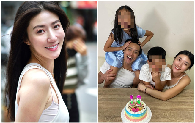 庞蕾馨的老公成为她与公婆之间沟通的桥梁。（庞蕾馨脸书）