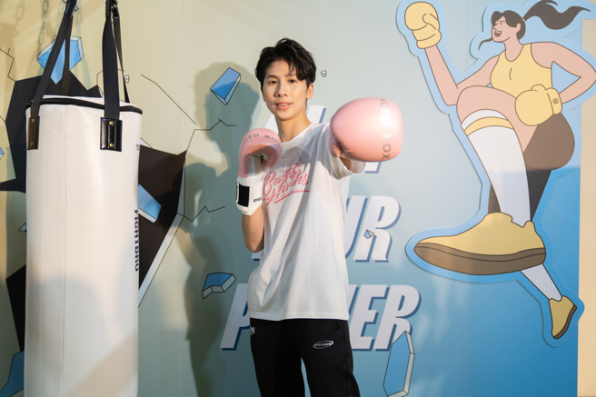 拳击女将林郁婷。（展逸国际企业提供）