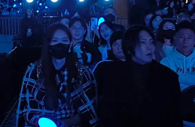 林志玲、山下智久現身大巨蛋朝聖周杰倫演唱會。（圖／尤嬿妮攝）