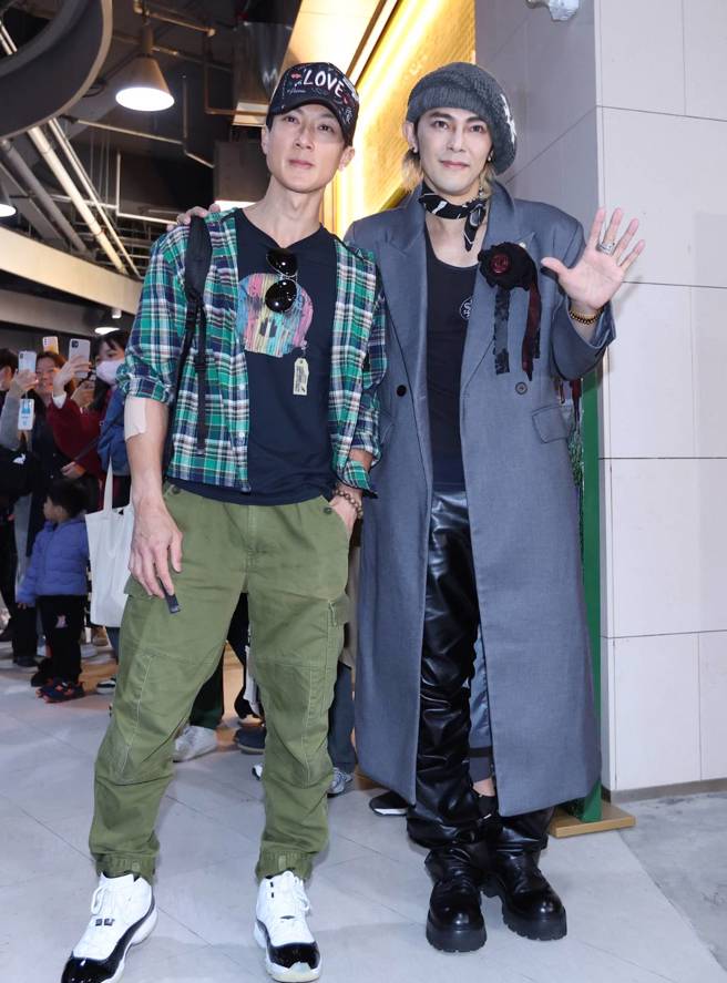 吳尊、汪東城。（圖／陳俊吉攝）